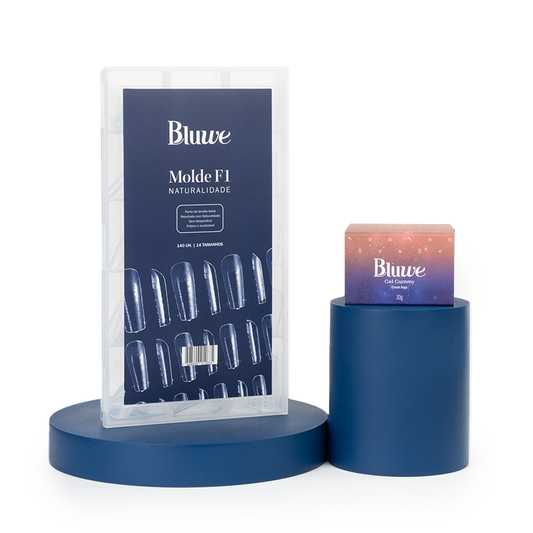 Kit Naturalidade Brasileira: Molde F1 + Gummy Cream Bege