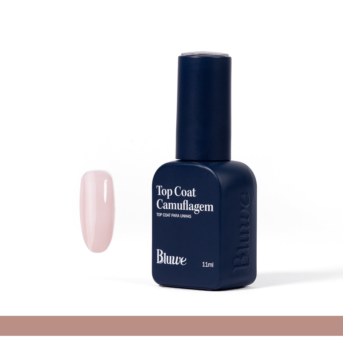 Top Coat Camuflagem Querido Bege 11ml